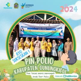 PIN Polio Tahap II di Kalurahan Karangmojo